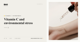 BAO Laboratory Vitamin C and Environmental Stress