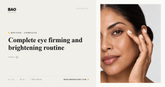 Complete Eye Firming and Brightening Routine