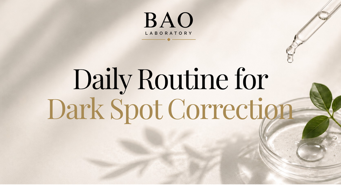 BAO Laboratory Daily Routine for Dark Spot Correction