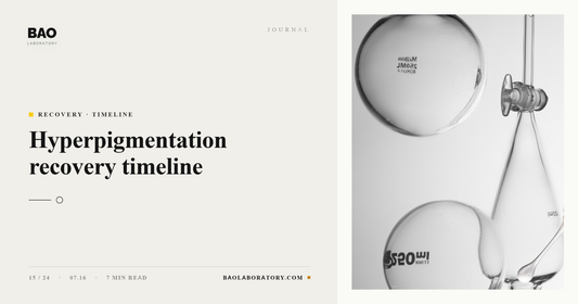 BAO Laboratory Hyperpigmentation Recovery Timeline