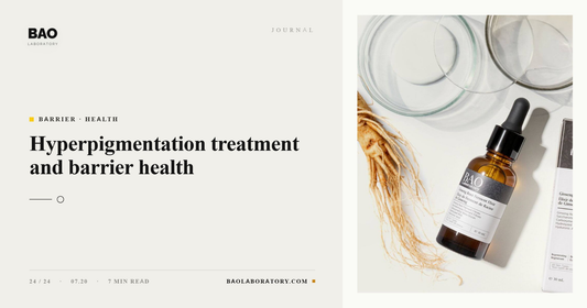 BAO Laboratory Hyperpigmentation Treatment and Barrier Health