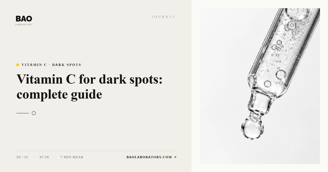 BAO Laboratory Vitamin C for Dark Spots: Complete Guide