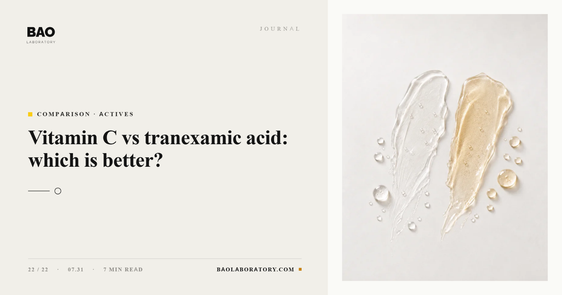 BAO Laboratory Vitamin C vs Tranexamic Acid: Which Is Better?