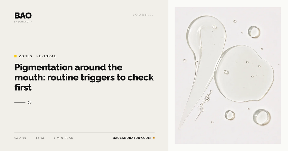 Pigmentation Around the Mouth: Routine Triggers to Check First