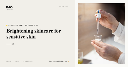 BAO Laboratory Brightening Skincare for Sensitive Skin