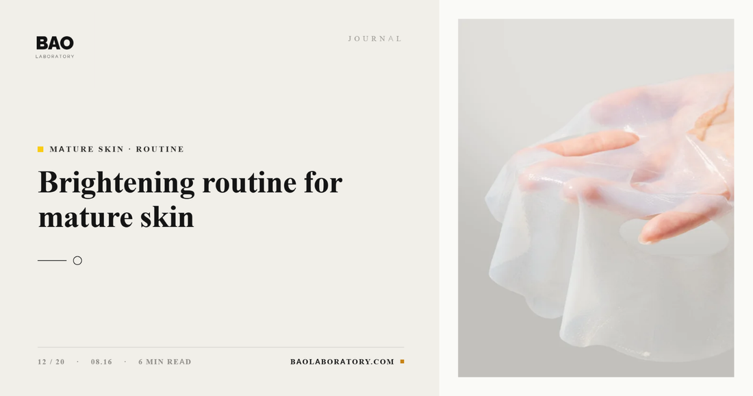 BAO Laboratory Brightening Routine for Mature Skin