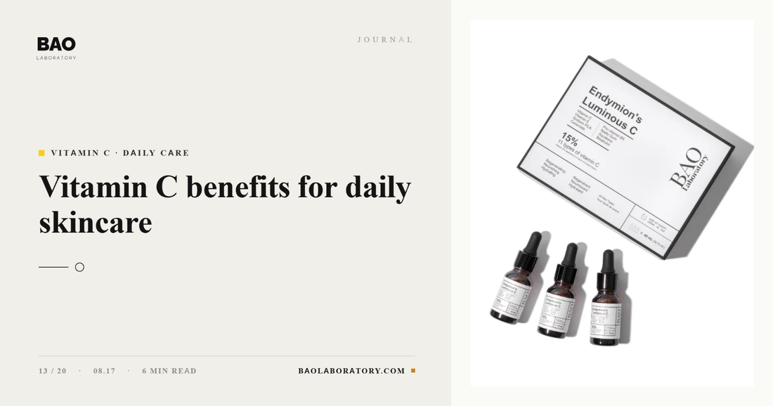 BAO Laboratory Vitamin C Benefits for Daily Skincare