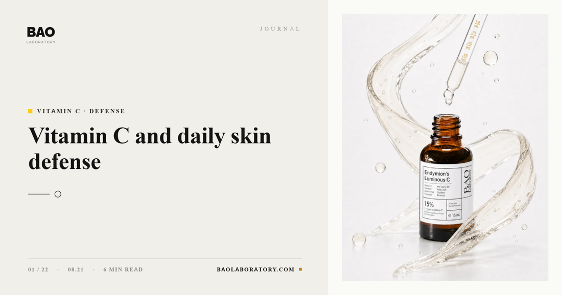 BAO Laboratory Vitamin C and Daily Skin Defense