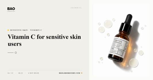 BAO Laboratory Vitamin C for Sensitive Skin Users