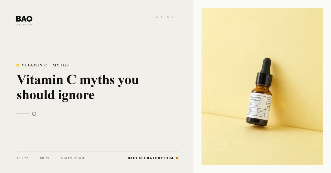 BAO Laboratory Vitamin C Myths You Should Ignore