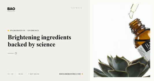 BAO Laboratory Brightening Ingredients Backed by Science
