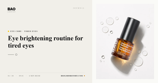 Eye Brightening Routine for Tired Eyes