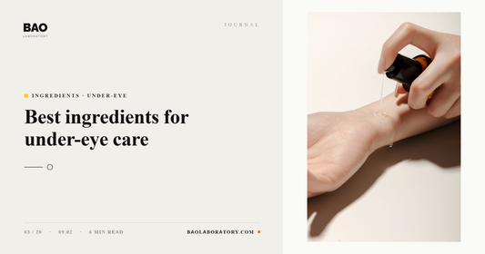 Best Ingredients for Under-Eye Care
