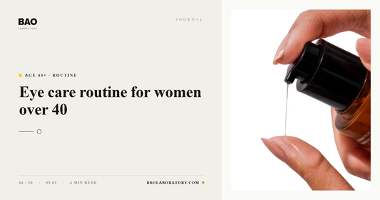 Eye Care Routine for Women Over 40