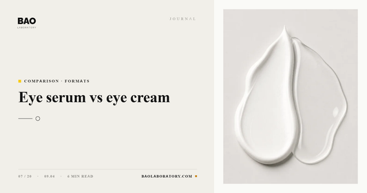 Eye Serum vs Eye Cream