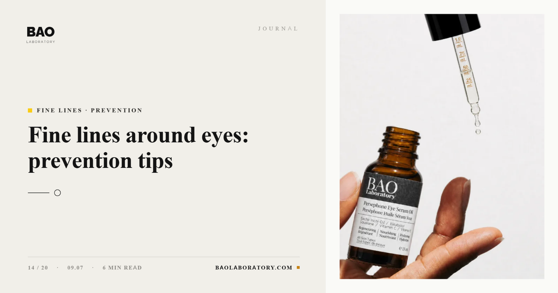 Fine Lines Around Eyes: Prevention Tips