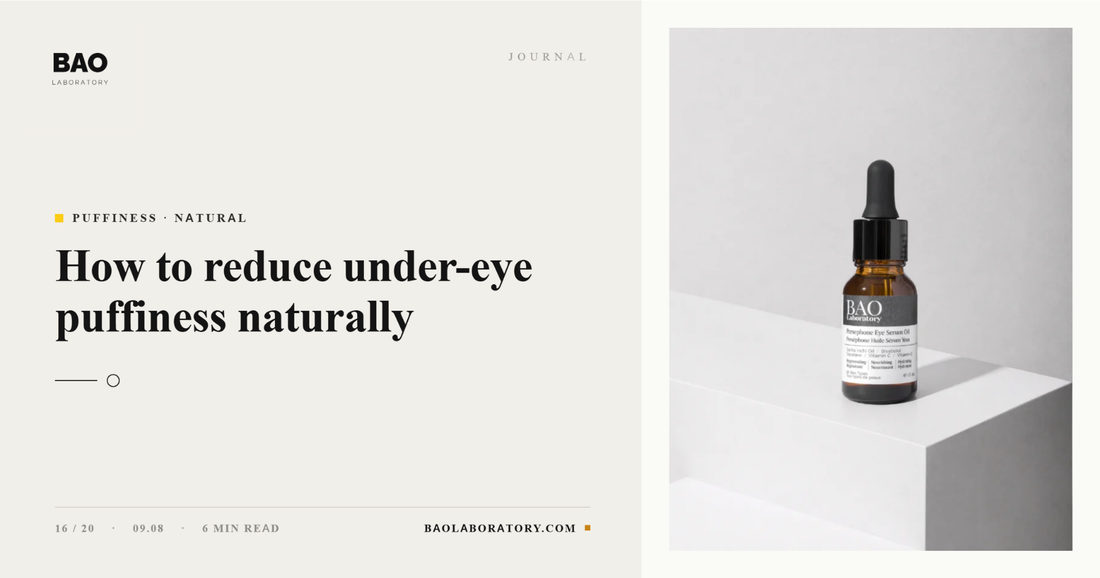 How to Reduce Under-Eye Puffiness Naturally
