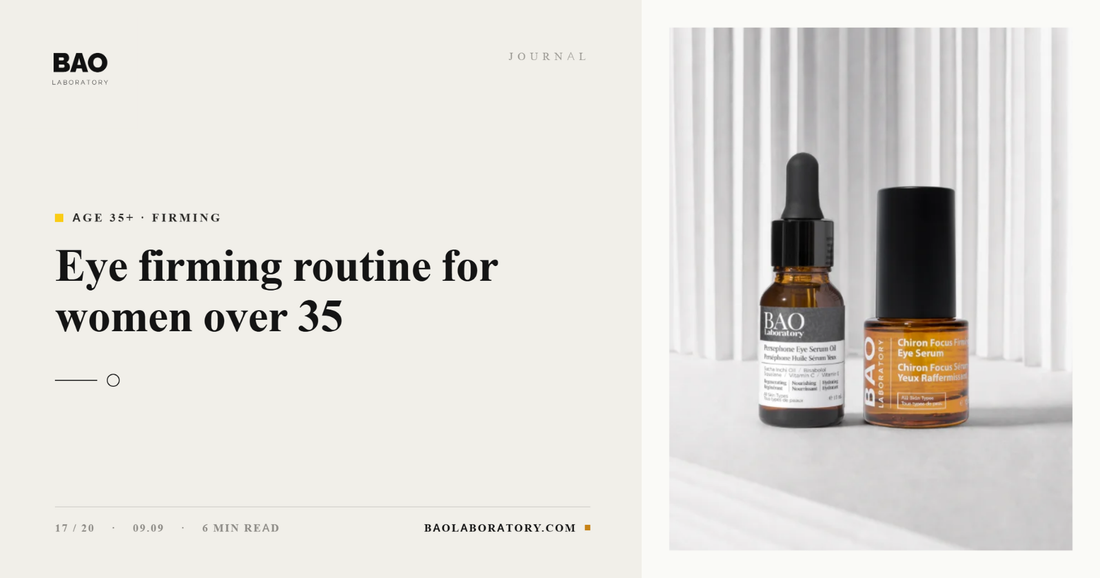 Eye Firming Routine for Women Over 35