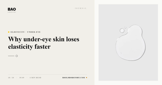 Why Under-Eye Skin Loses Elasticity Faster