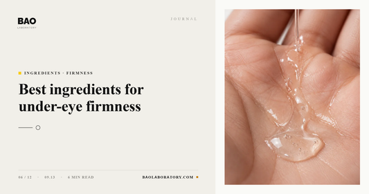 Best Ingredients for Under-Eye Firmness