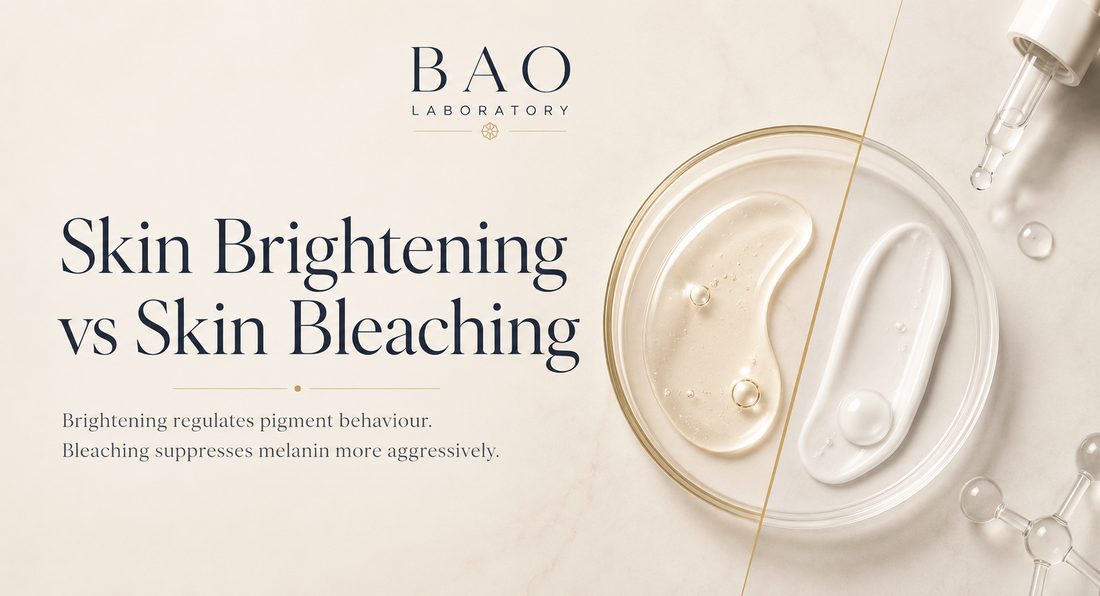 BAO Laboratory Skin Brightening vs Skin Bleaching
