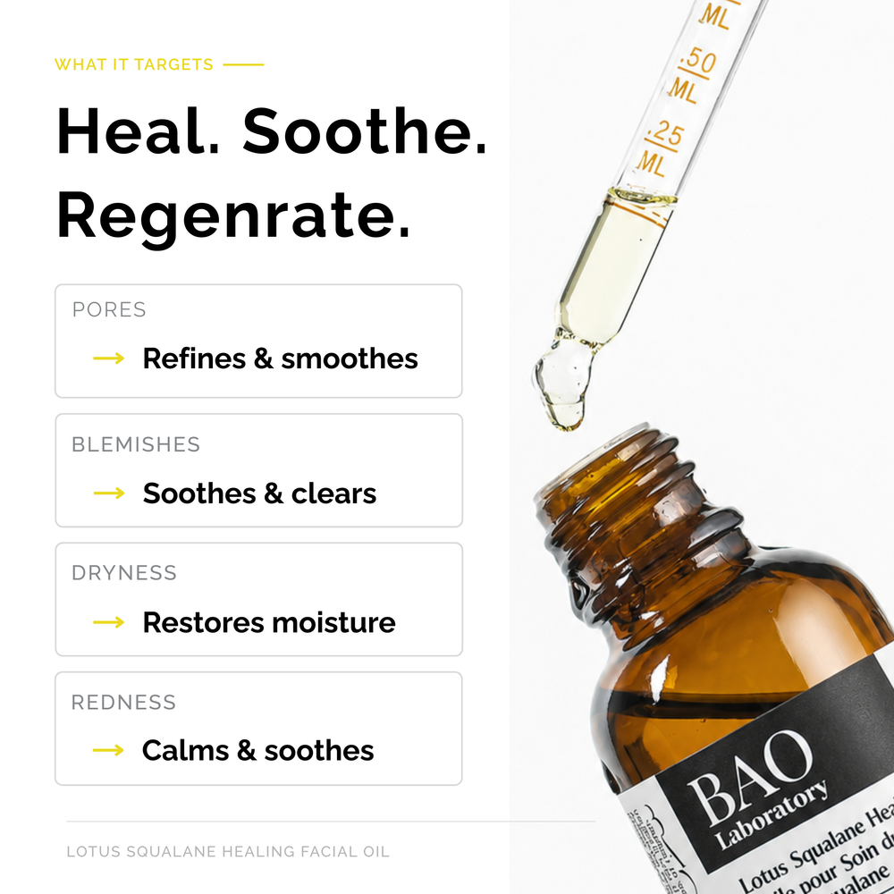 Lotus Squalane Healing Facial Oil