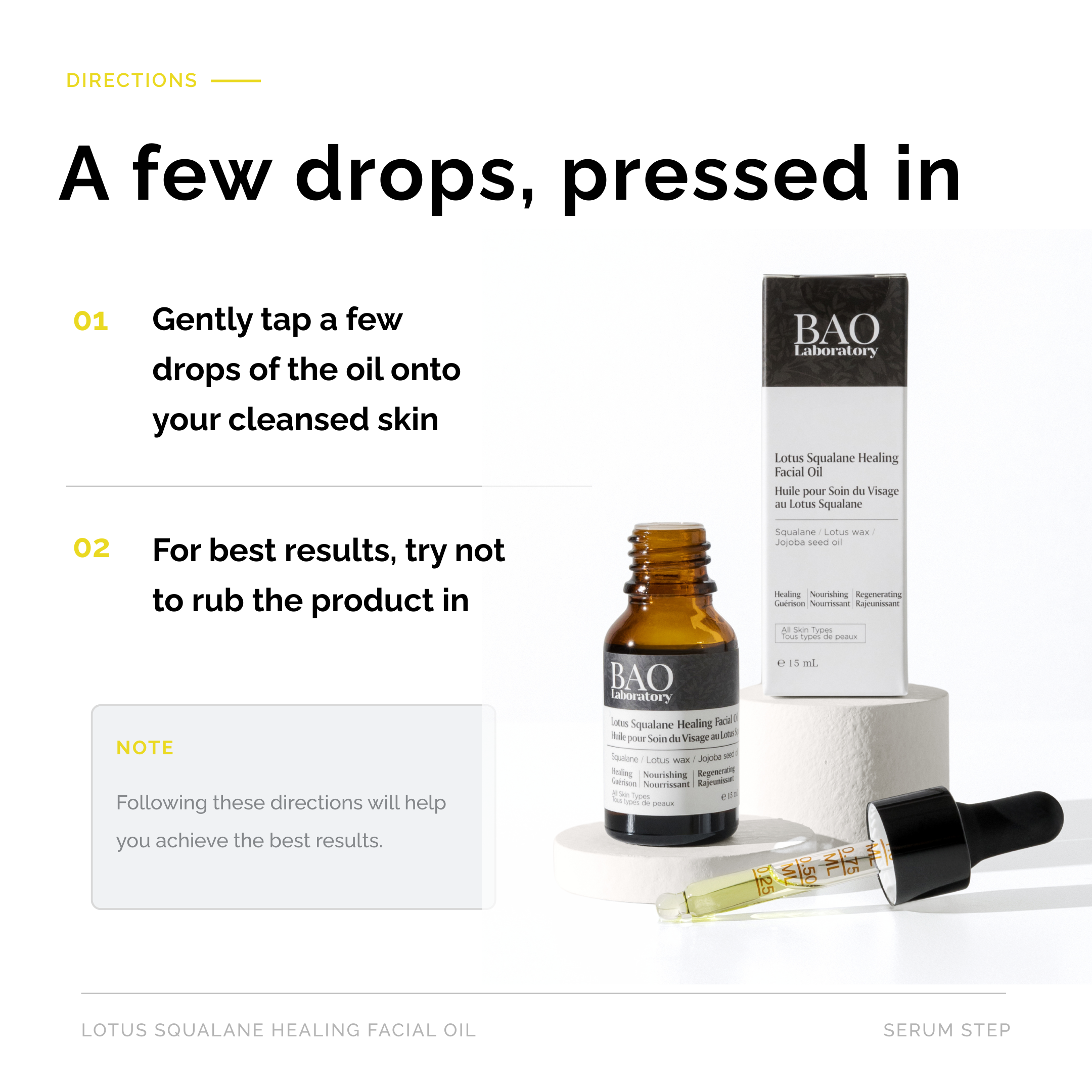 Lotus Squalane Healing Facial Oil