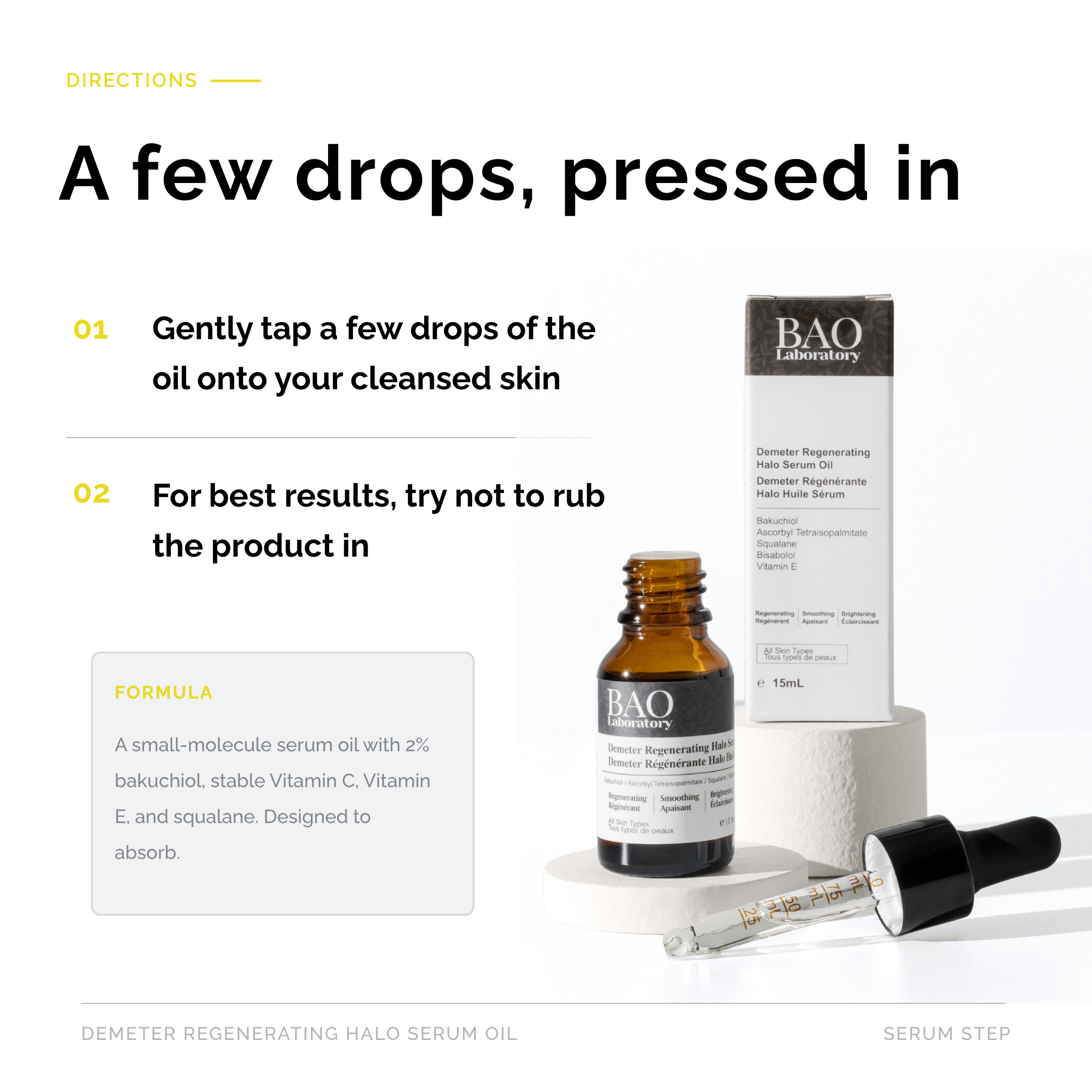Demeter Regenerating Halo Serum Oil