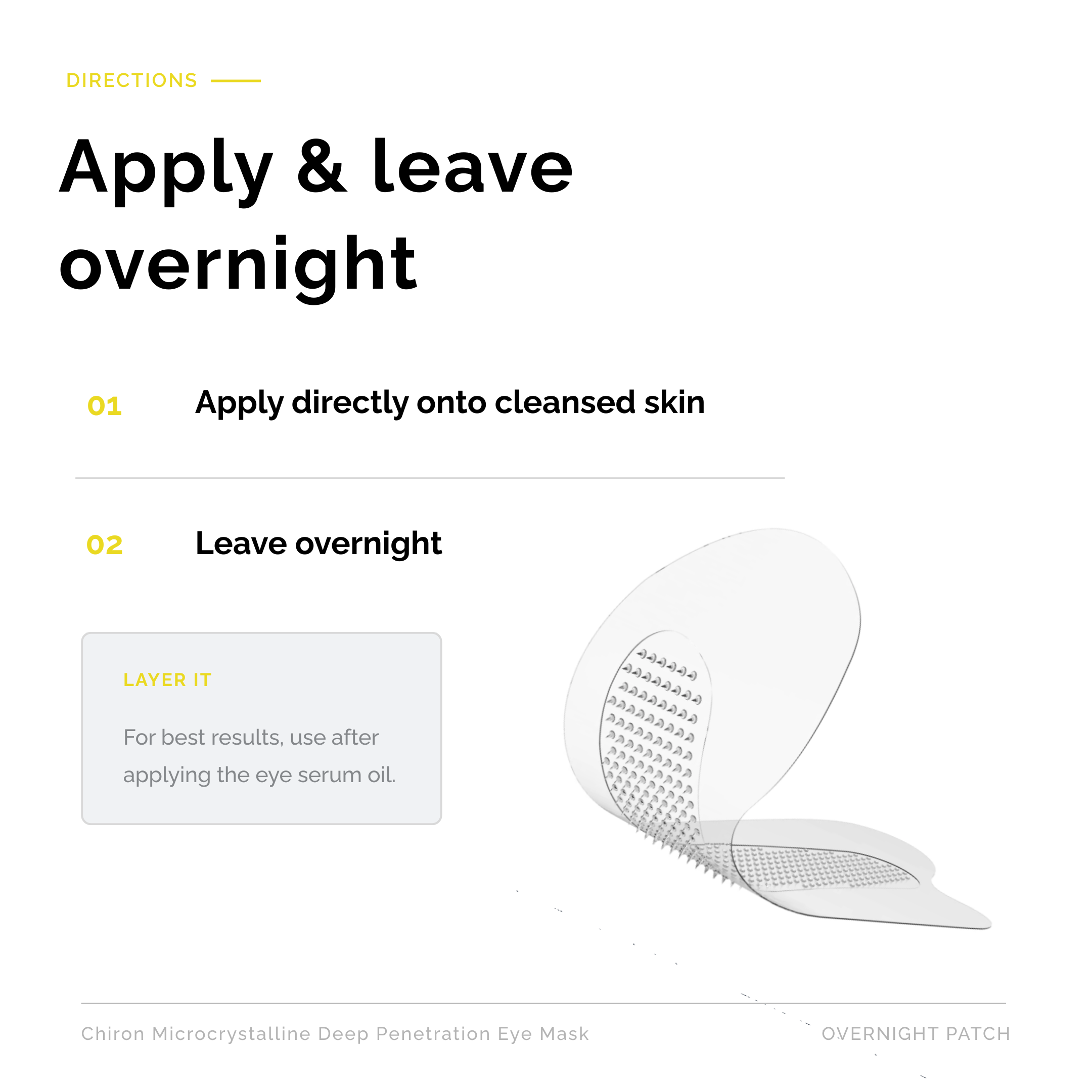 Chiron Microcrystalline Deep Penetration Eye Mask