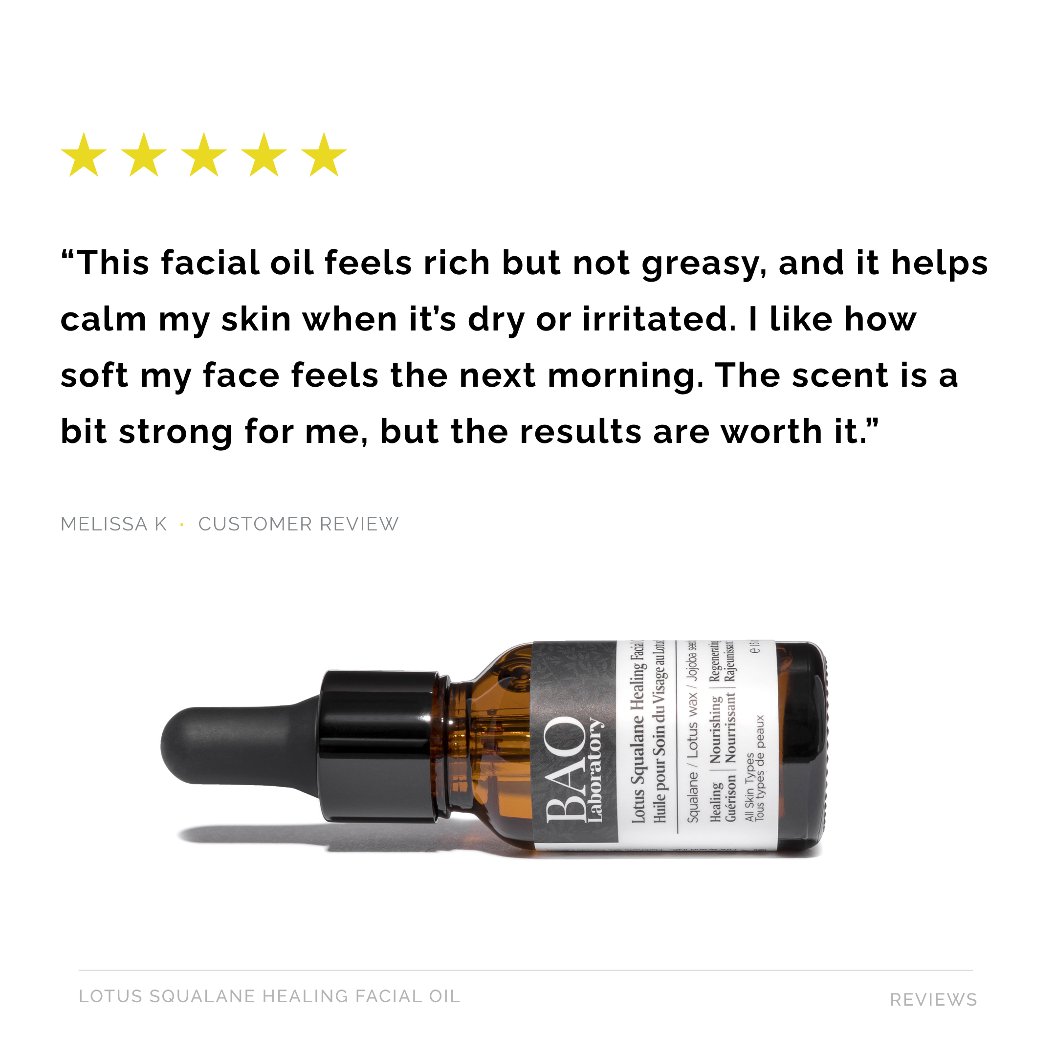 Lotus Squalane Healing Facial Oil
