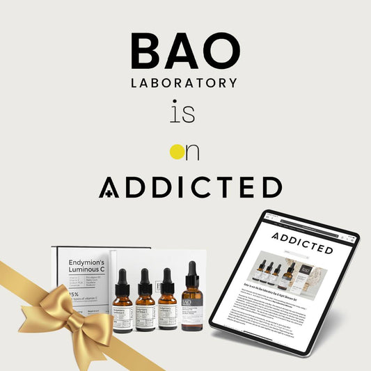 BAO Laboratory Day and Night C+A Set featured in ADDICTED Magazine