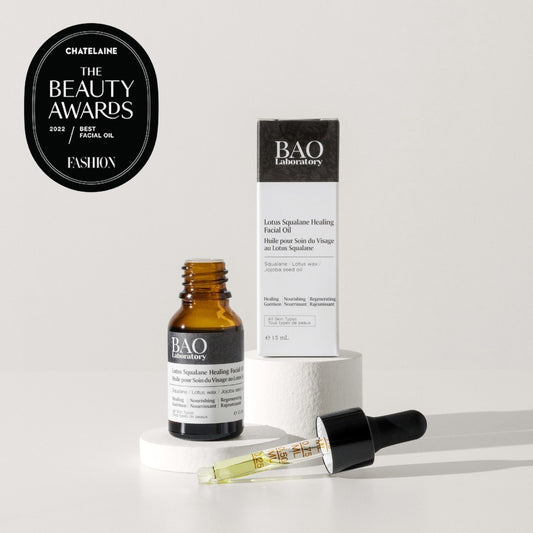 BAO Laboratory Lotus Squalane CHATELAINE FASHION Beauty Awards winner
